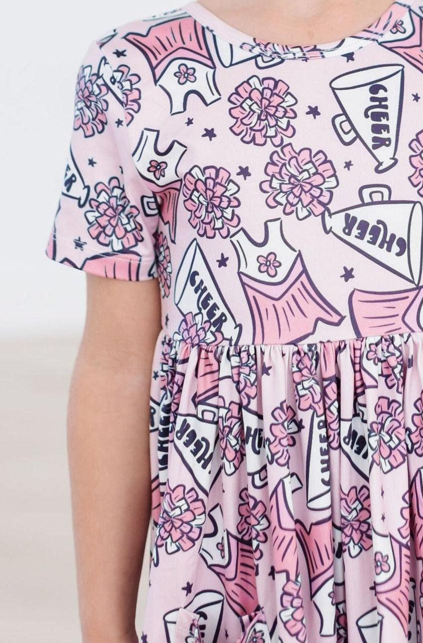SALE Cheer S/S Pocket Twirl Dress by Mila & Rose ®