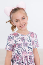 SALE Cheer S/S Pocket Twirl Dress by Mila & Rose ®
