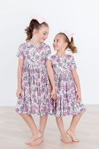 SALE Cheer S/S Pocket Twirl Dress by Mila & Rose ®