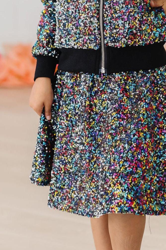 SALE Confetti Sequin Twirl Skort by Mila & Rose ®