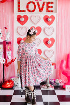 SALE Disco Bows 3/4 Sleeve Pocket Twirl Dress by Mila & Rose ®