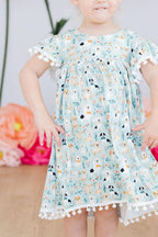 Furry Friends Pom Pom Dress by Mila & Rose ®