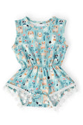 Furry Friends Pom Pom Romper by Mila & Rose ®