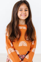 SALE Rainbows in Fall Sweater by Mila & Rose ®