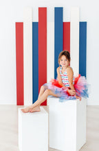 SALE Red, White & Cute Tank Tutu Leotard by Mila & Rose ®