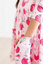 SALE Star Student 3/4 Sleeve Pocket Twirl Dress by Mila & Rose ®