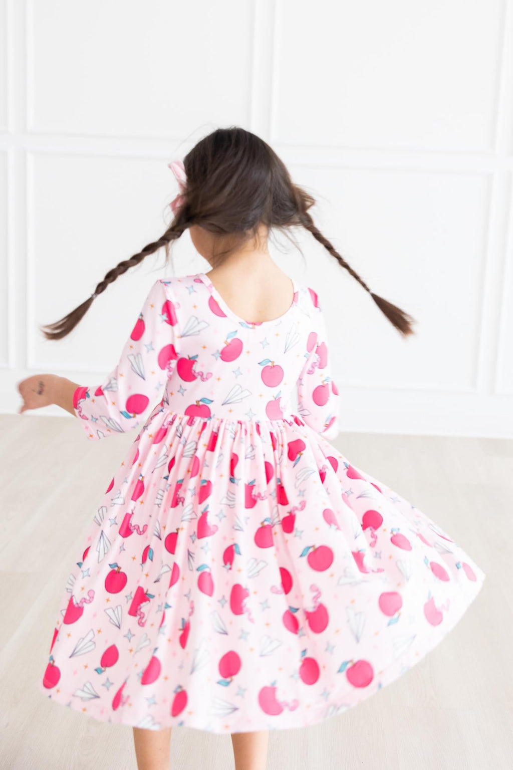 SALE Star Student 3/4 Sleeve Pocket Twirl Dress by Mila & Rose ®