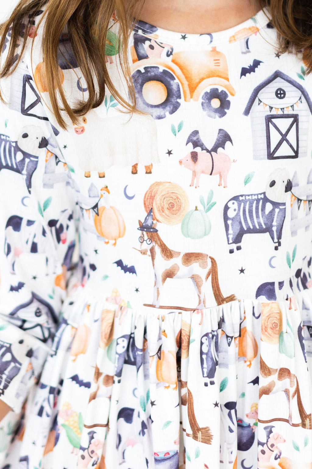 SALE Stay Spooky 3/4 Sleeve Pocket Twirl Dress by Mila & Rose ®