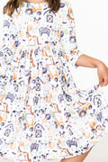 SALE Stay Spooky 3/4 Sleeve Pocket Twirl Dress by Mila & Rose ®
