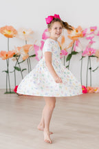 SALE Tied in Love S/S Pocket Twirl Dress by Mila & Rose ®
