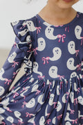 SALE Tied with a Boo 3/4 Ruffle Twirl Dress by Mila & Rose ®