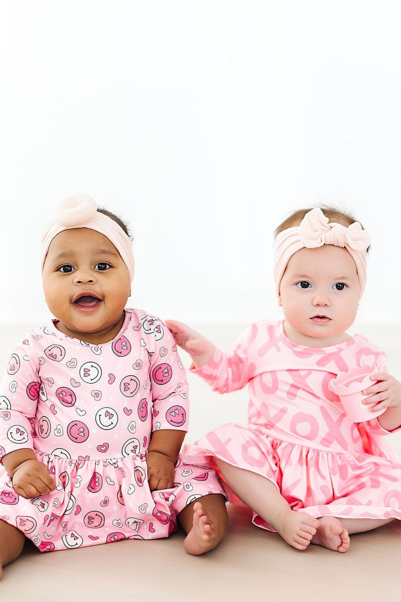 SALE You Make Me Happy 3/4 Sleeve Twirl Bodysuit by Mila & Rose ®