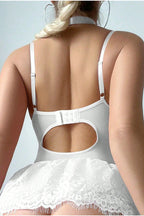 Lace Skirted Babydoll Set by 3wishes.com