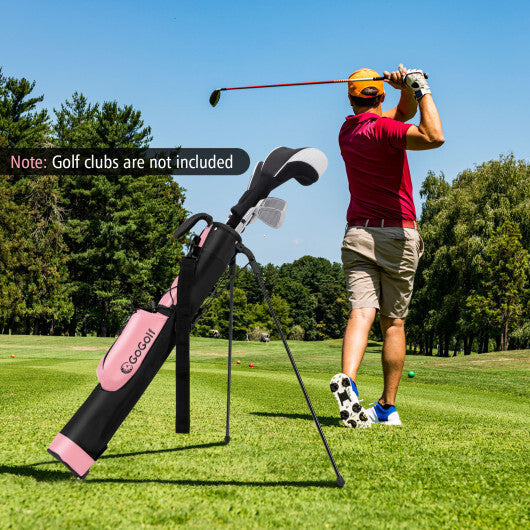 Golf Stand Bag Lightweight Golf Bag for The Driving Range-White by LuxuryLifeWay Online Store