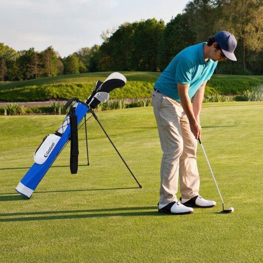Golf Stand Bag Lightweight Golf Bag for The Driving Range-White by LuxuryLifeWay Online Store