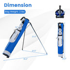 Golf Stand Bag Lightweight Golf Bag for The Driving Range-White by LuxuryLifeWay Online Store