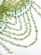 The Stardust Emerald Goddess – Handmade Green Rhinestone & Beaded Tassel Body Chain Halter Top by Stardust Starlets