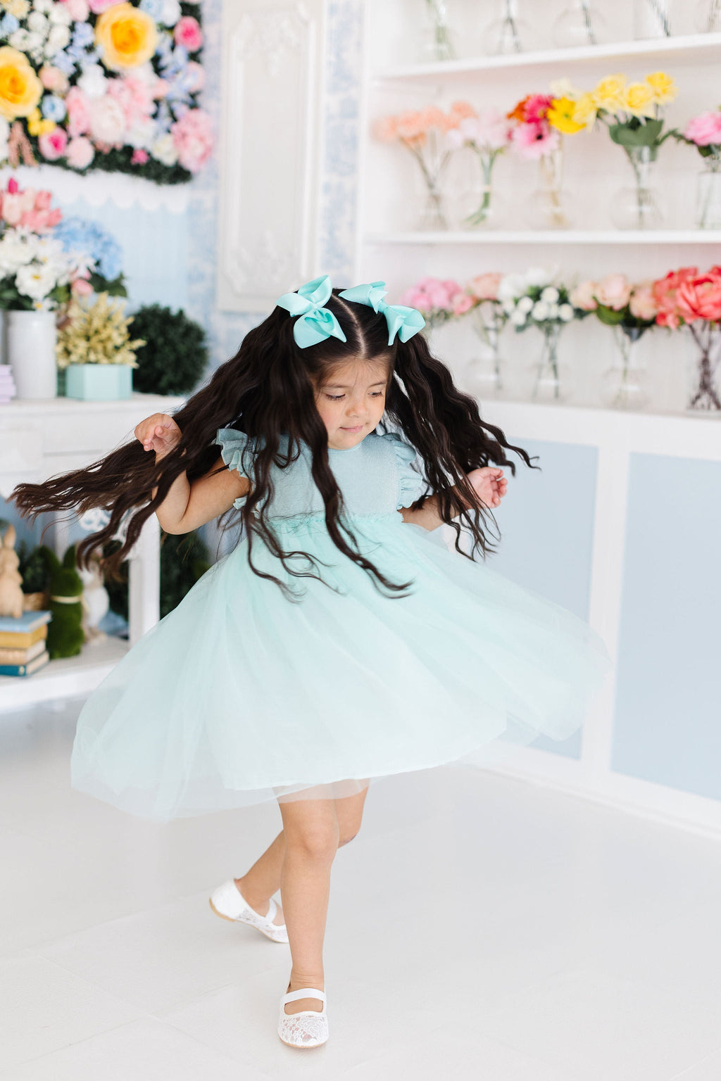Sage Shimmer Tutu Dress by Mila & Rose ®