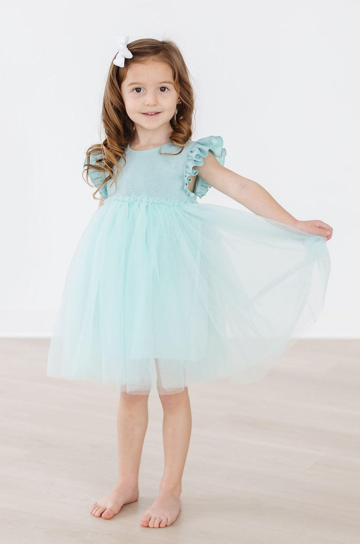 Sage Shimmer Tutu Dress by Mila & Rose ®