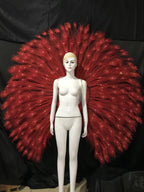 The Stardust Victoria Cabaret – Deluxe Angel Feather Wing & Headdress Stage Costume Set by Stardust Starlets
