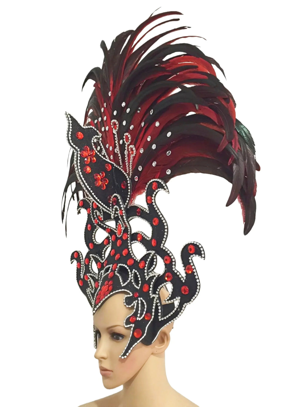 The Stardust Dionysia Masquerade Crown – Carnival & Ball Samba Headdress by Stardust Starlets