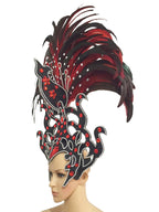 The Stardust Dionysia Masquerade Crown – Carnival & Ball Samba Headdress by Stardust Starlets