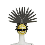 Brazil Rio Spanish Cuba Santiago Havana Venice Dionysia carnival Float Mask dress masque ball costume samba Golden Crown by Stardust Starlets