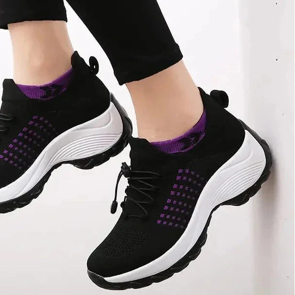 Non-Slip Fashion Sock Sneakers by Femme Fit Activewear