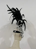 The Stardust Empress – Deluxe Feathered Samba & Carnival Crown by Stardust Starlets