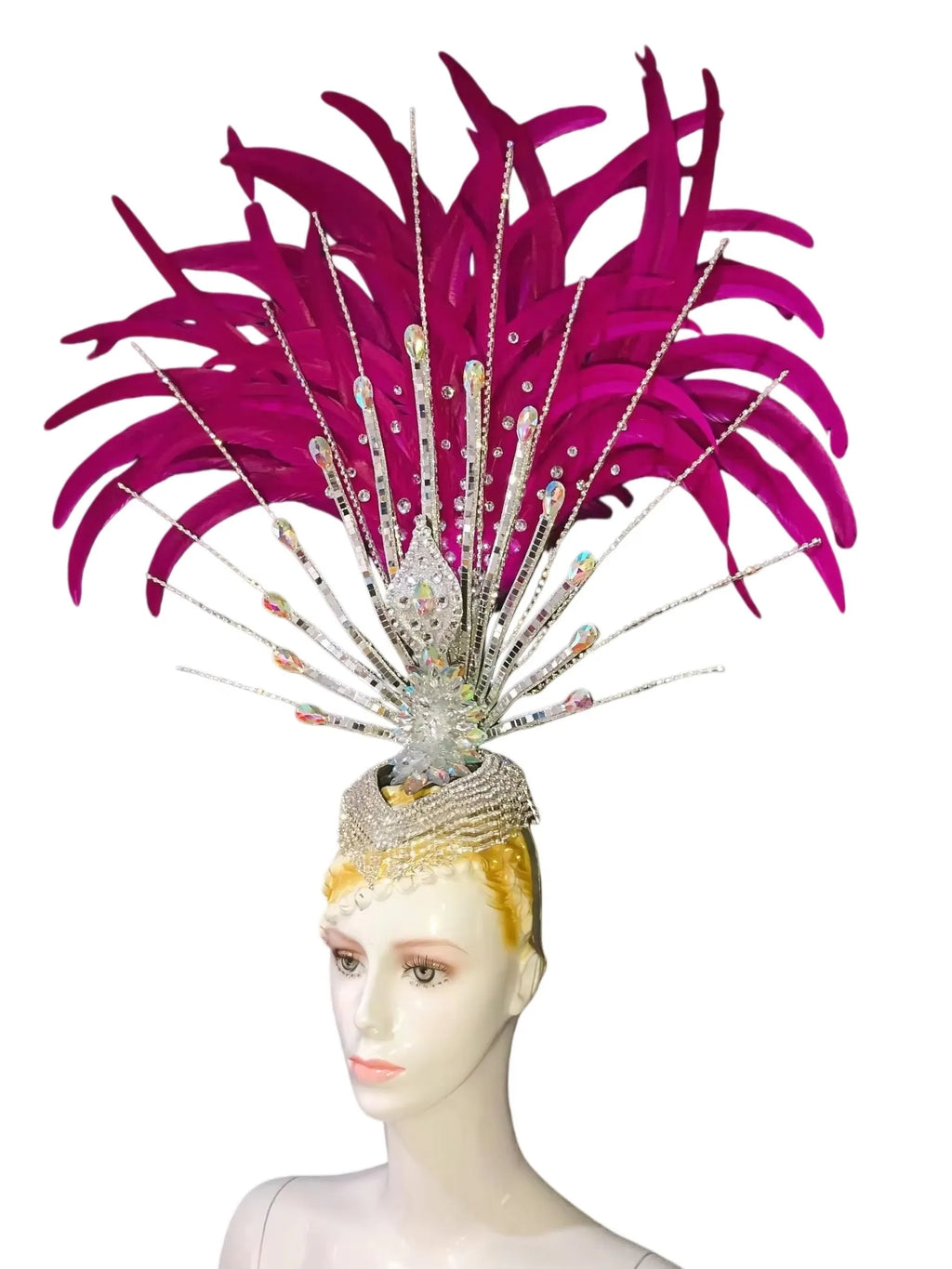 The Stardust Dionysia Masquerade Crown – Carnival & Ball Samba Headdress by Stardust Starlets