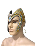 The Stardust Empress – Deluxe Feathered Samba & Carnival Crown by Stardust Starlets