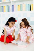 School Days 3/4 Ruffle Twirl Dress by Mila & Rose ®
