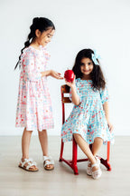 School Days 3/4 Ruffle Twirl Dress by Mila & Rose ®