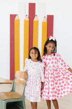 School Days 3/4 Ruffle Twirl Dress by Mila & Rose ®