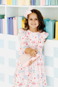 School Days 3/4 Ruffle Twirl Dress by Mila & Rose ®