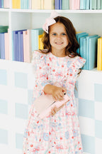 School Days 3/4 Ruffle Twirl Dress by Mila & Rose ®