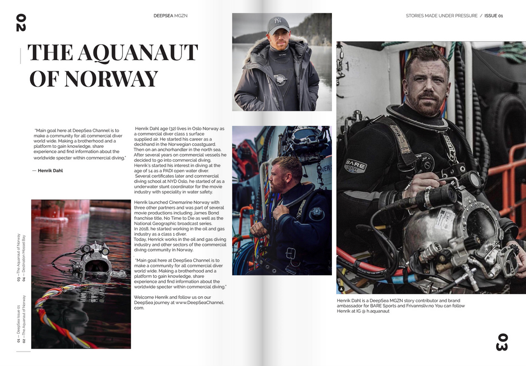 DEEPSEA Magazine Digital Monthly Subscription by DeepSea Locker