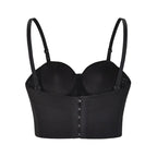 The Stardust Prism Siren – Mirror Embellished Push-Up Bustier Corset Top by Stardust Starlets