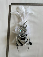 The Stardust Wings of Radiance – Deluxe Feathered Samba & Carnival Crown by Stardust Starlets