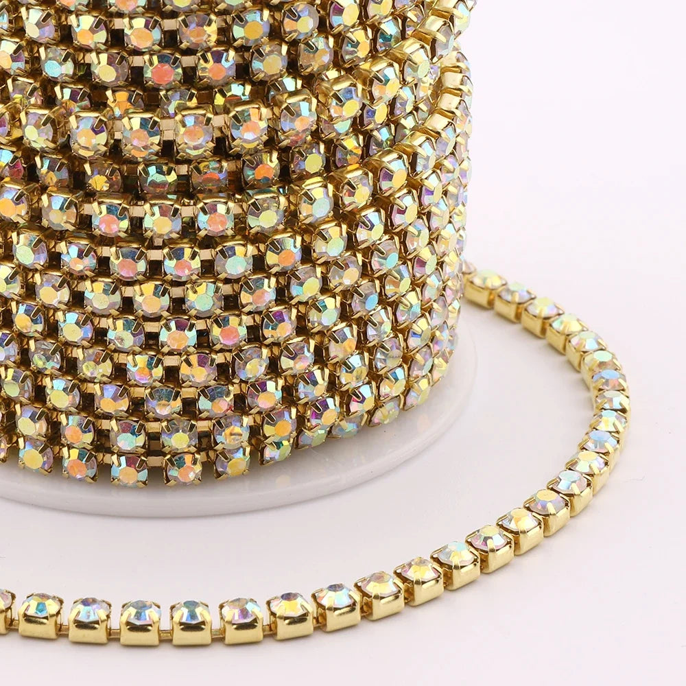 The Stardust Sparkle Claw – Premium Glass Crystal Strass Rhinestone Trim by Stardust Starlets
