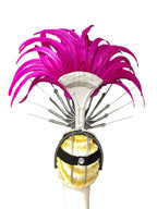 The Stardust Dionysia Masquerade Crown – Carnival & Ball Samba Headdress by Stardust Starlets