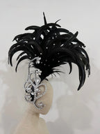 The Stardust Empress – Deluxe Feathered Samba & Carnival Crown by Stardust Starlets