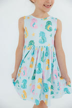 Seahorse Swirl Tank Twirl Dress by Mila & Rose ®