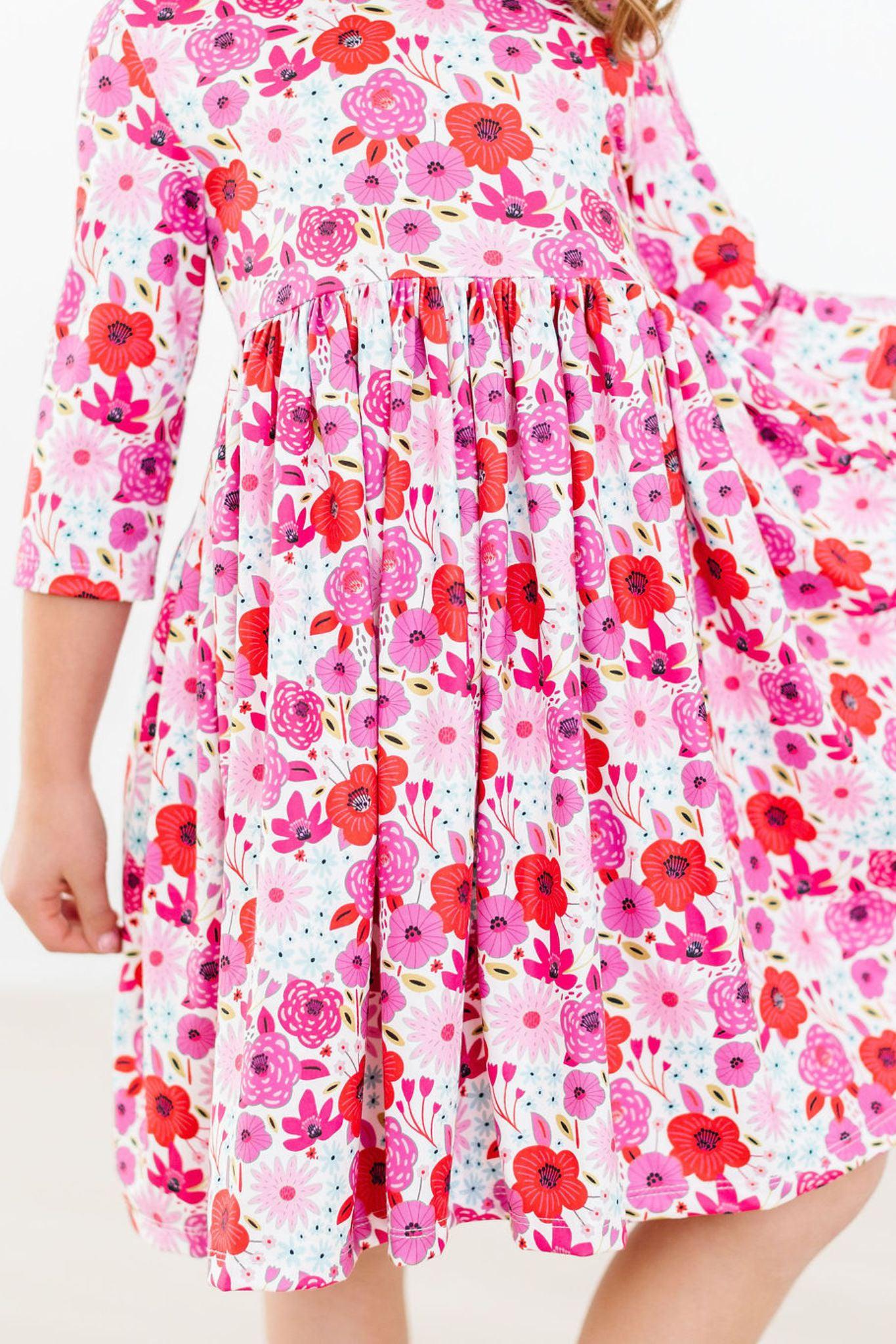 Secret Garden 3/4 Pocket Twirl Dress by Mila & Rose ®