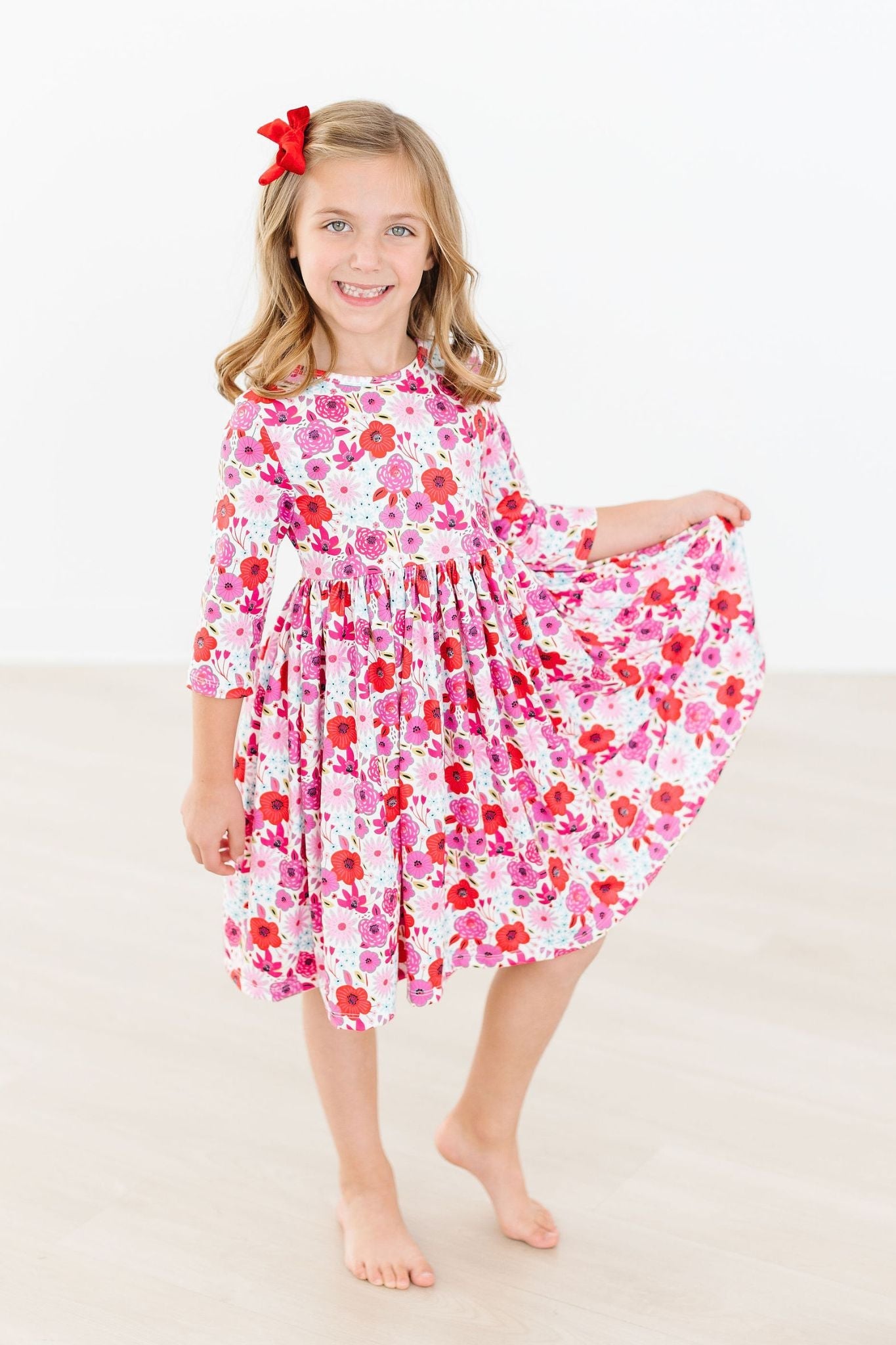 Secret Garden 3/4 Pocket Twirl Dress by Mila & Rose ®