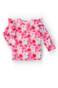 Secret Garden L/S Ruffle Tee by Mila & Rose ®