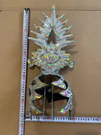 The Stardust Dionysia – Carnival & Samba Feathered Masque Ball Crown by Stardust Starlets
