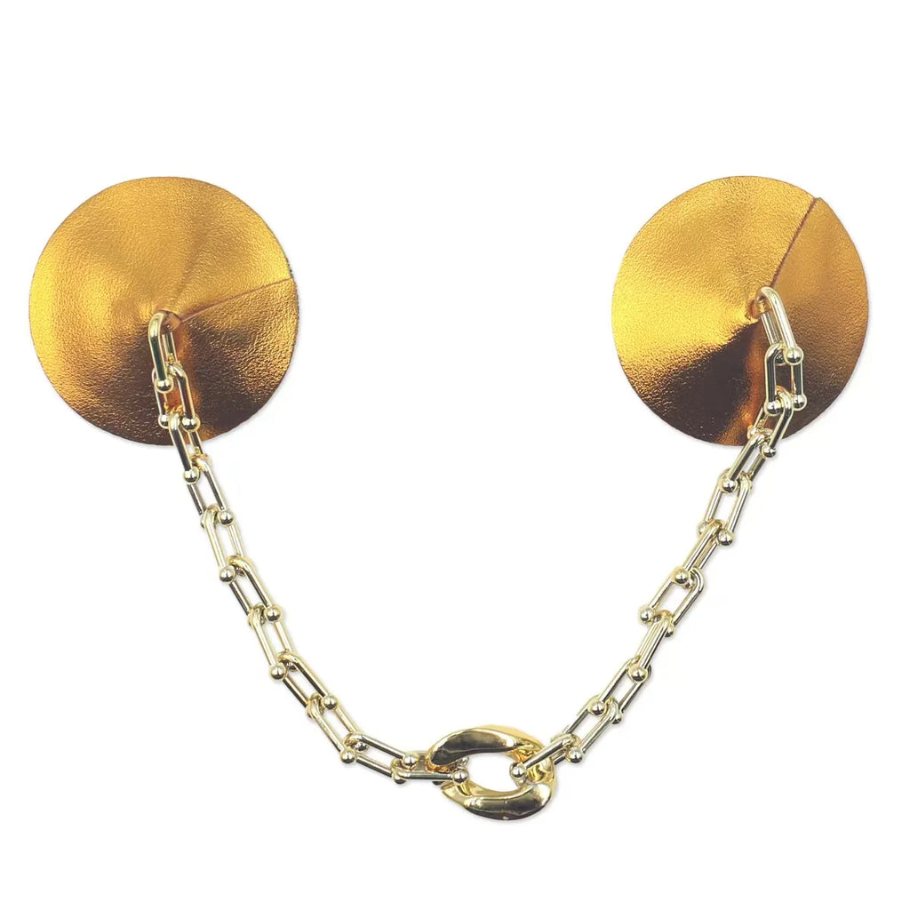 The Stardust Luminary – Deluxe Floral Chain & Tassel Reusable Nipple Covers (2 Pairs) by Stardust Starlets