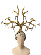 The Stardust Wings of Radiance – Deluxe Feathered Samba & Carnival Crown by Stardust Starlets