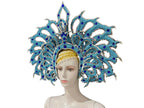 Brazil Rio Spanish Cuba Santiago Havana Venice Dionysia carnival Float Mask dress masque ball costume samba Golden Crown by Stardust Starlets